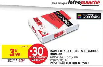 Domédia RAMETTE 500 FEUILLES BLANCHES