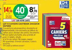 Intermarché Oxford CAHIERS EASYBOOK offre