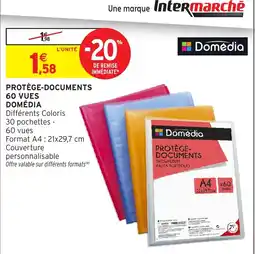 Intermarché Domédia Protège-documents offre