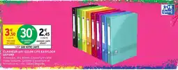 Intermarché Oxford CLASSEUR A4+ COLOR LIFE EASYLOCK offre