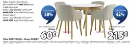 JYSK MARSTRAND Table + ADSLEV Chaise offre