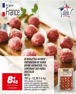 Netto Boulettes au bœuf offre