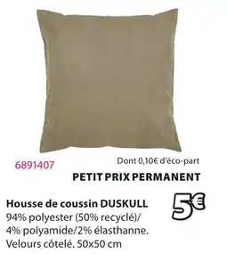 JYSK DUSKULL Housse de coussin offre