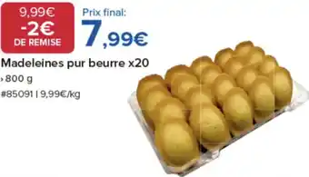 Madeleines pur beurre