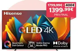 Costco Hisense LED 4K offre