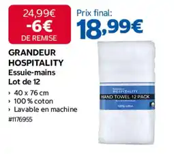 Costco GRANDEUR HOSPITALITY Essuie-mains offre