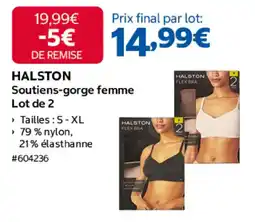 Costco HALSTON Soutiens-gorge femme offre