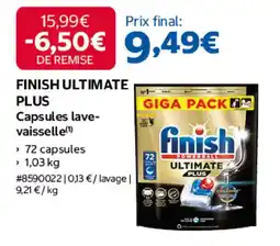 Costco Finish Ultimate Plus offre