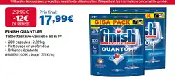 Costco Finish Quantum offre