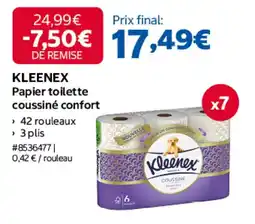 Costco KLEENEX Papier toilette coussiné confort offre