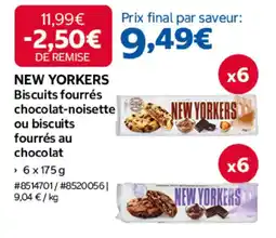 Costco NEW YORKERS Biscuits fourrés offre