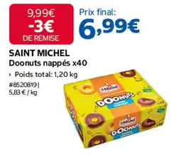 Costco SAINT MICHEL Doonuts nappés offre