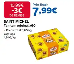 Costco SAINT MICHEL Tamtam original offre