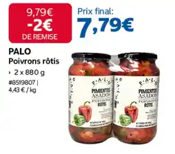Costco PALO Poivrons rôtis offre