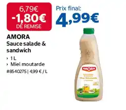 Costco AMORA Sauce salade & sandwich offre