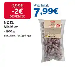 Costco NOEL Mini fuet offre