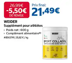 Costco WEIDER Sport Collagen offre