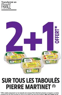 Intermarché Hyper Pierre Martinet les Taboulé offre