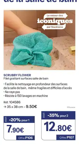 Stanhome Stanhome SCRUBBY FLOWER offre