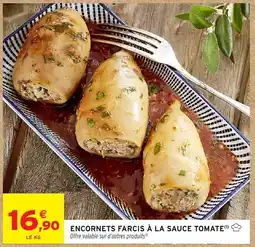 Intermarché Hyper ENCORNETS FARCIS À LA SAUCE TOMATE offre
