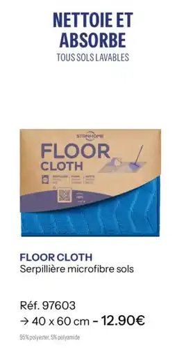 Stanhome Stanhome floor cloth offre