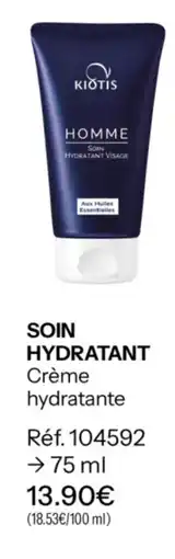 Stanhome Kiotis soin hydratant offre