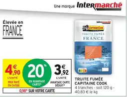 Intermarché Hyper CAPITAINE COOK TRUITE FUMÉE offre
