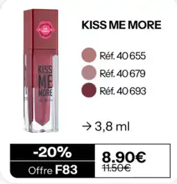 Stanhome KISS ME MORE lip tattoo offre
