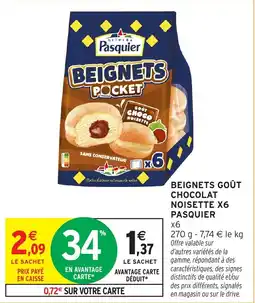 Intermarché Hyper Pasquier Beignets Pocket offre
