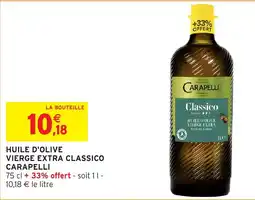 Intermarché Hyper CARAPELLI Huile d'olive vierge extra classico offre
