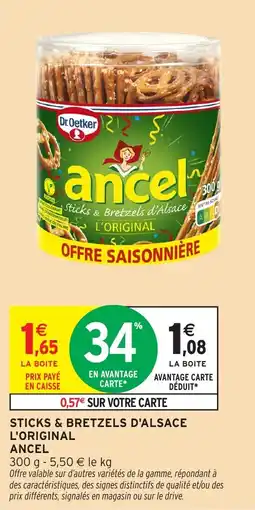 Intermarché Hyper Ancel Sticks & Bretzels d'Alsace offre