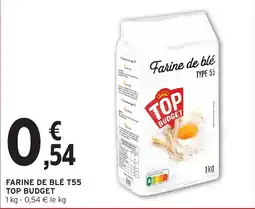 Intermarché Hyper TOP BUDGET Farine de blé offre