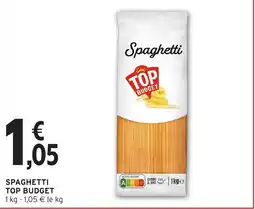 Intermarché Hyper TOP BUDGET Spaghetti offre