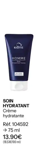 Stanhome Kiotis Soin hydratant offre