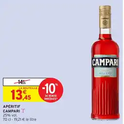 Intermarché Hyper CAMPARI APÉRITIF offre