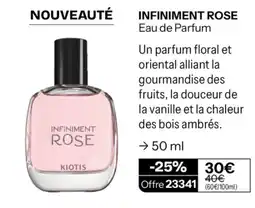 Stanhome Kiotis Infiniment Rose eau de parfum offre