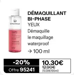 Stanhome Dr Pierre Ricaud Démaquillant bi-phase yeux offre