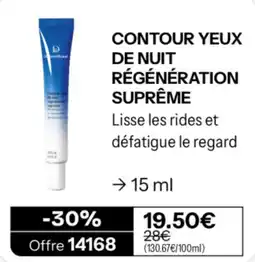 Stanhome Sisley Contour Yeux de Nuit Régénération Suprême offre