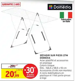 Intermarché Hyper Domédia Séchoir sur pieds 27M offre