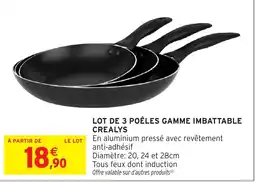 Intermarché Hyper CREALYS POÊLES offre