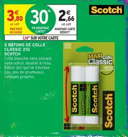 Intermarché Hyper Scotch Colle Classic offre