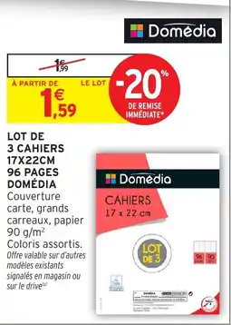 Intermarché Hyper Domédia Cahiers offre