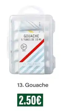 Monop' MONOPRIX Gouache offre