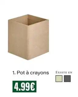 Monop' Pot à crayons offre