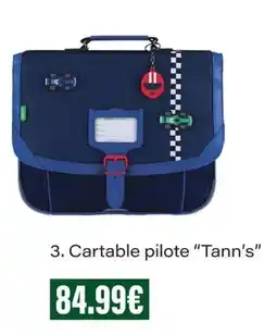 Monop' Tann's Cartable pilote offre