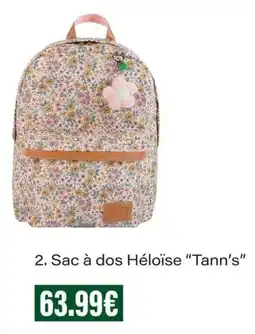 Monop' Héloïse Sac à dos "Tann's" offre