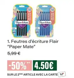 Monop' Paper Mate Feutres d'écriture Flair offre