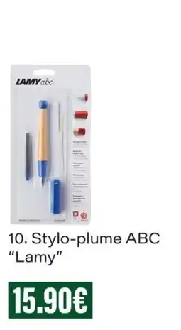 Monop' Lamy Stylo-plume ABC offre