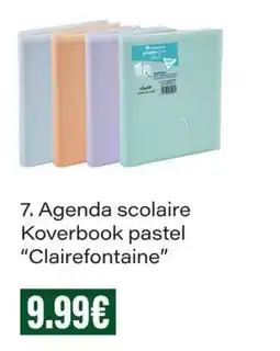 Monop' Koverbook Agenda scolaire offre