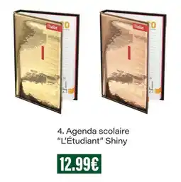 Monop' L'Étudiant Agenda scolaire offre
